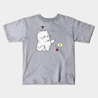 Gaming Cat (Crit Happens) Kids T-Shirt